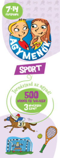 Agymenők Sport kártyacsomag - 500 kérdés és válasz -  (Könyv)