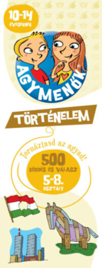 Agymenők Történelem kártyacsomag - 500 kérdés és válasz -  (Könyv)
